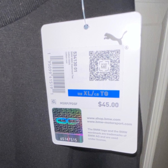 Authentic BMW/ PUMA COLAB t-shirt, never worn limited release - Picture 12 of 12